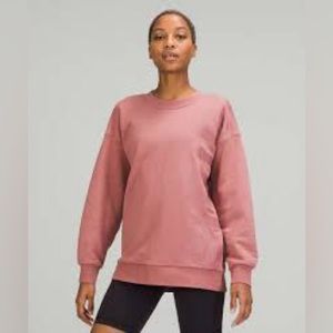 Lululemon Perfectly Oversized Crew sweatshirt size 8